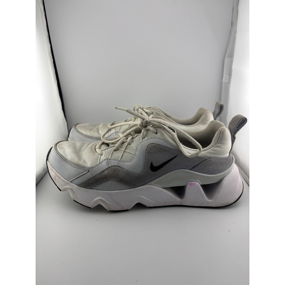 Nike RYZ 365 White Photon Dust Geometric Midsole Sneakers BQ4153-007 Mens 12